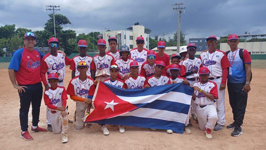 Triunfo cubano en torneo infantil de béisbol