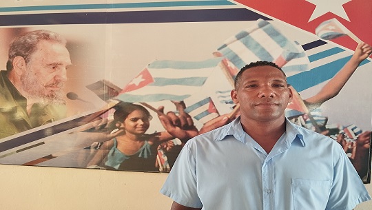 Carlos Rafael Quintero: Delegado directo por Cienfuegos al XXII Congreso de la CTC