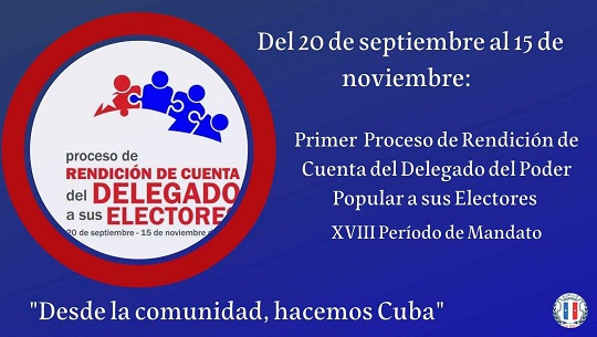 Alistan delegados de Cienfuegos rendición de cuenta al pueblo