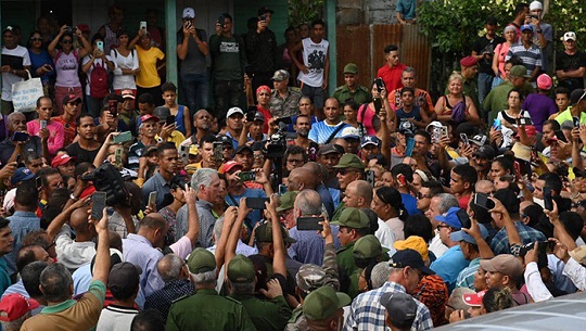 Recorre Díaz-Canel municipios afectados por Oscar en Guantánamo