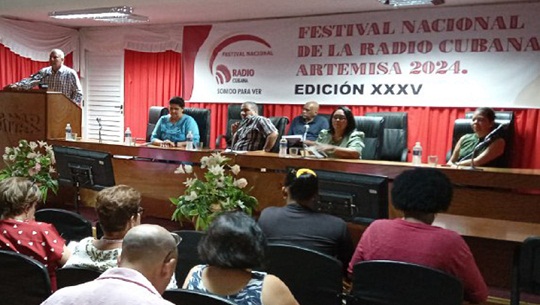 Acoge Artemisa evento teórico del Festival Nacional de la Radio