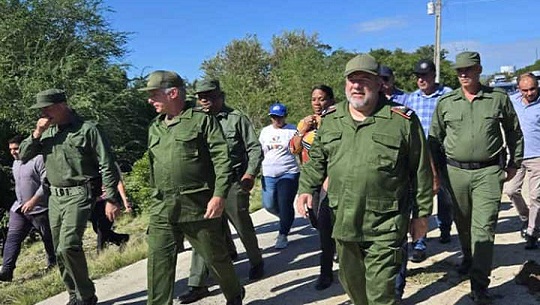 Recorre Díaz-Canel la provincia de Guantánamo