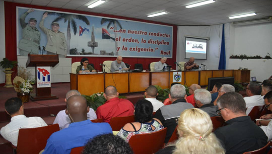 Preside Díaz-Canel pleno extraordinario del PCC en Villa Clara