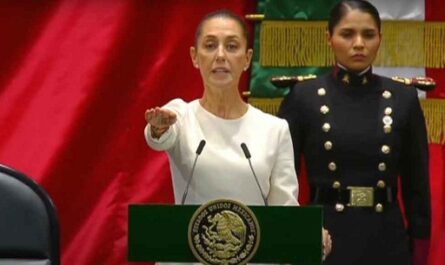 Claudia Sheinbaum se convierte en la primera presidenta de México
