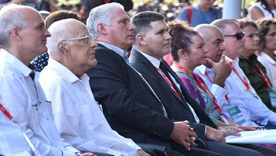Asiste Díaz-Canel a apertura de Feria Internacional de La Habana