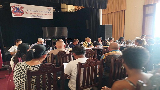 Celebrada en Cienfuegos Conferencia Provincial de Sindicato de trabajadores de la Cultura