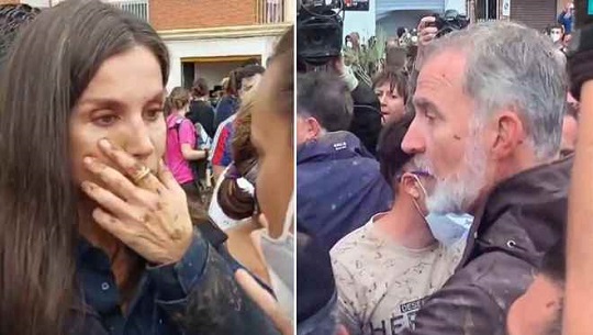 🎧 El rey de España entiende el «enfado» de los afectados por la DANA