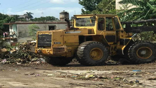 Intensifica Servicios Comunales saneamiento de la ciudad de Cienfuegos
