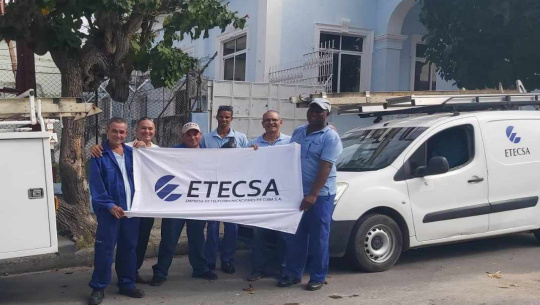 Trabaja tercera Brigada de telecomunicadores cienfuegueros en Artemisa