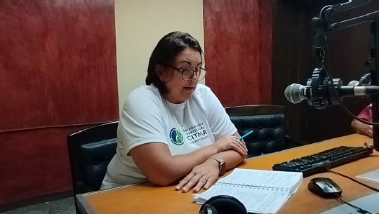 🎧 Gobernadora Provincial intervino en la radio para informar sobre medidas en Cienfuegos ante efectos de organismo tropical