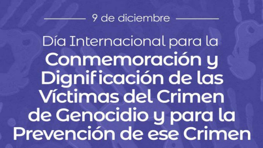 Reitera Cuba condena a los actos contra la humanidad