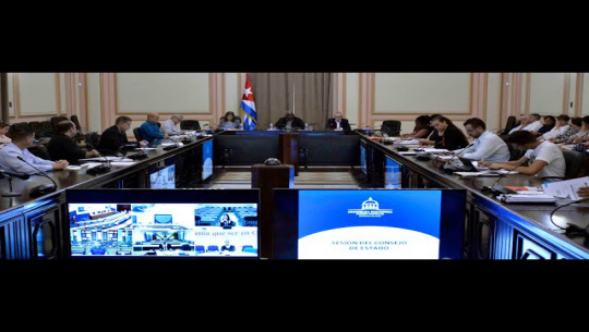 Realizan sesión ordinaria del Consejo de Estado