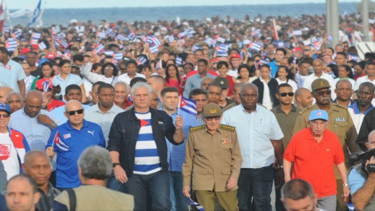 El pueblo combatiente marcha: ¡Presidente Biden, retire a Cuba de la infame lista!