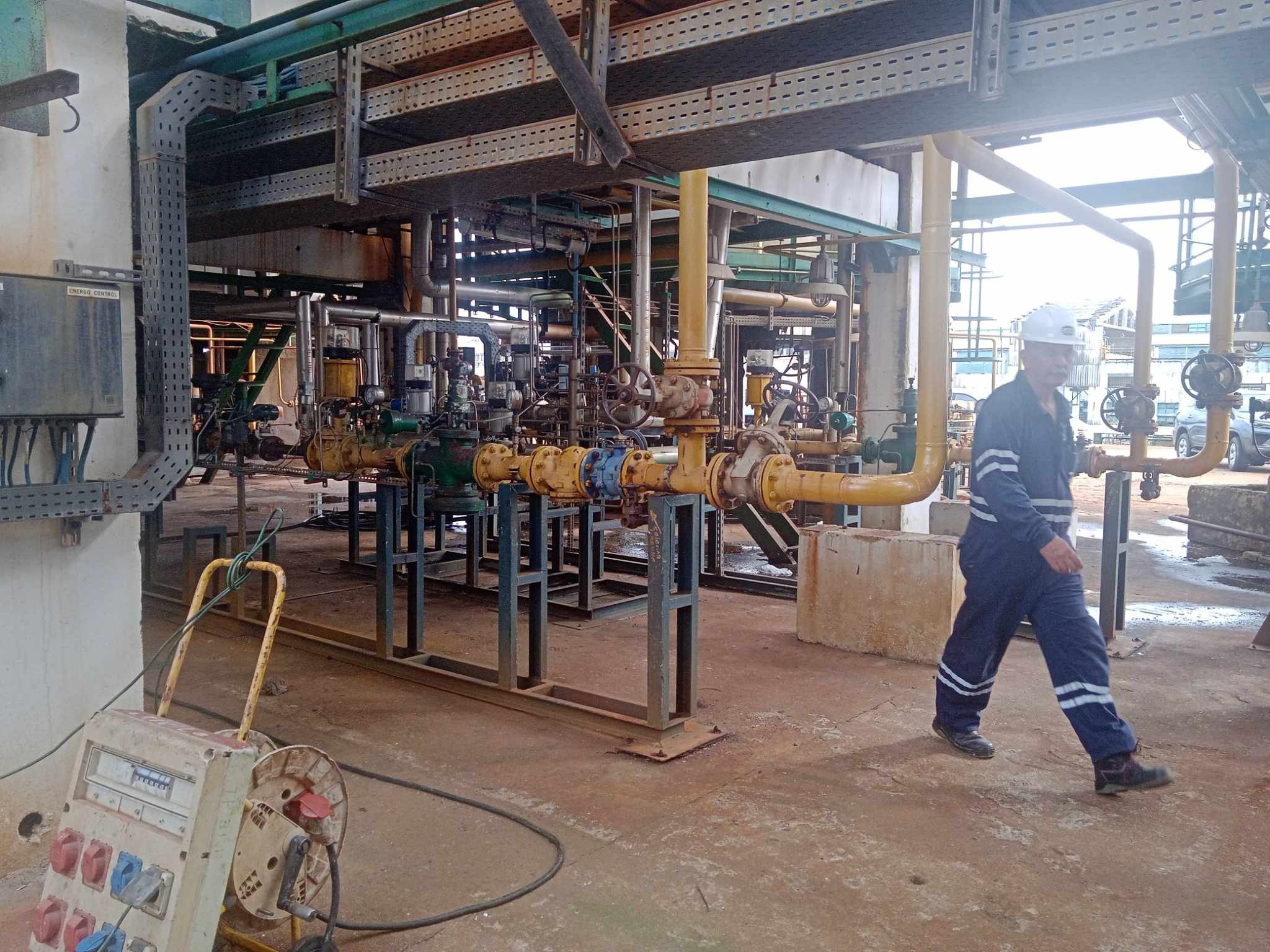 Refinería Cienfuegos SA con buen paso para las tareas del año 2025.
