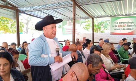 Celebran campesinos de Cienfuegos Asamblea Municipal 13 Congreso de la ANAP