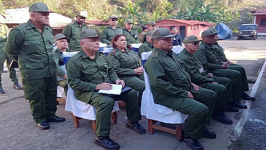 Bastión 2024 en Cienfuegos: Garantía para defender el suelo patrio
