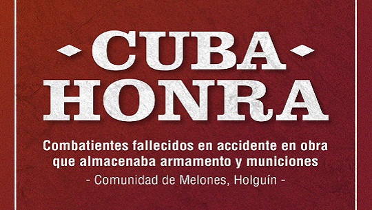 Presidente de Cuba expresa condolencias por muerte de combatientes