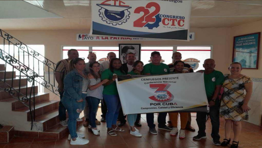 Participan trabajadores de Cienfuegos en III Conferencia Nacional del Sindicato de Turismo 