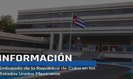 Embajada informa sobre fallecimiento de médico cubano en México