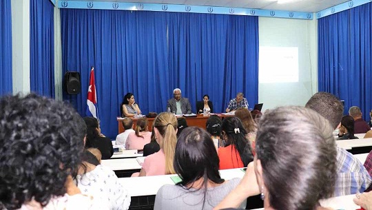 Evalúan resultados de trabajo en  Dirección Provincial de Justicia