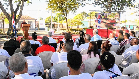 Preside Díaz-Canel conmemoración del inicio de la Guerra Necesaria