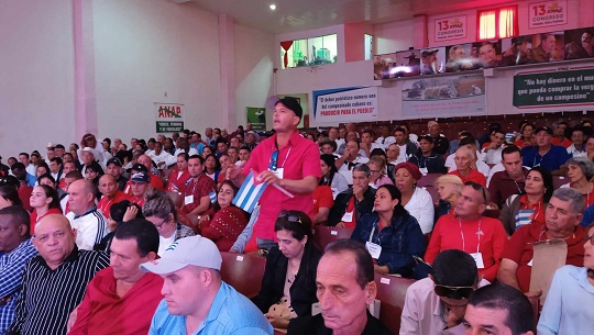 Debaten en Asamblea de ANAP de Cienfuegos sobre papel del campesinado en la producción de alimentos