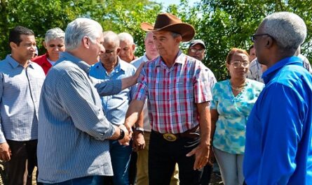 Recorre Díaz-Canel municipios de oriental provincia de Cuba