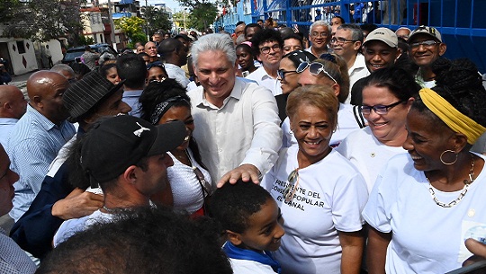 Evaluó Díaz-Canel actividad económica en La Habana