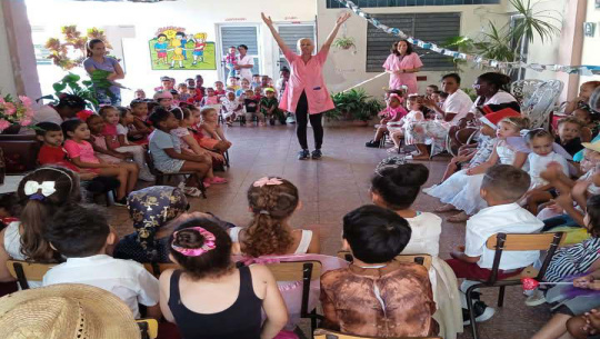 Celebran círculos infantiles de Cienfuegos  aniversario 64 de su creación 