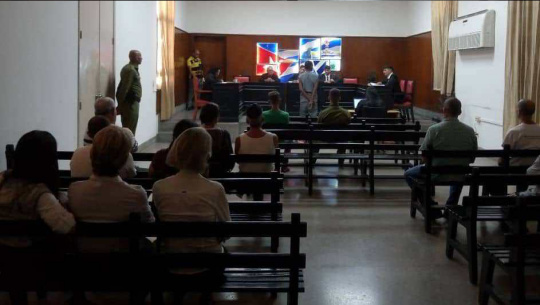 Pie de foto: Juicio oral y público realizado de forma ejemplarizante en Cienfuegos