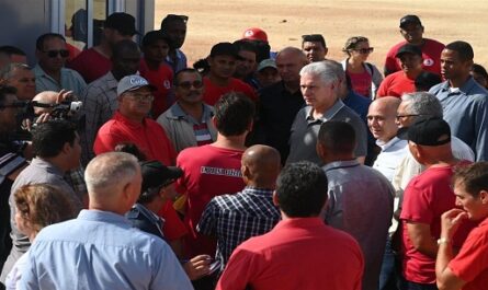 Recorre presidente Díaz Canel lugares de interés en Ciego de Ávila