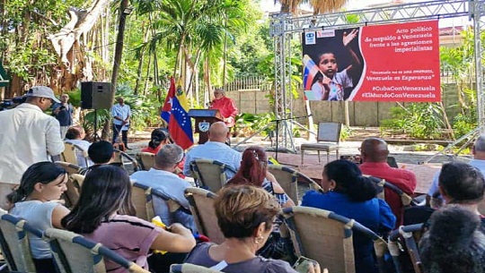 Cuba exige fin intervencionismo EEUU y cese de agresión a Venezuela