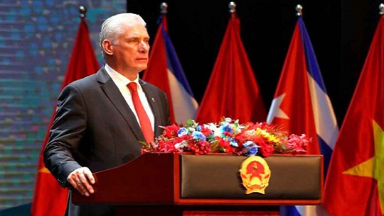 Destaca Díaz-Canel hermandad histórica entre Cuba y Vietnam
