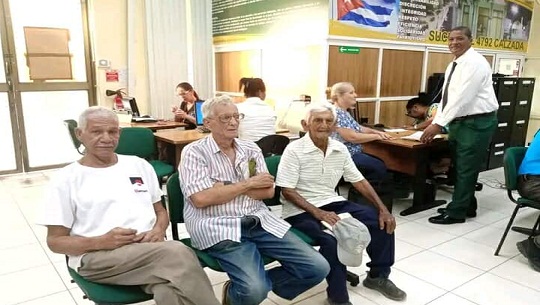 Prioriza Banco Popular de Ahorro en Cienfuegos pago a jubilados