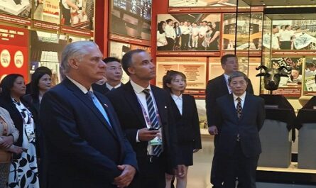 Presidente Díaz-Canel subraya admiración y respeto de Cuba por China
