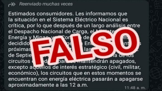 Unión Eléctrica desmiente información falsa sobre apagón masivo en Cuba
