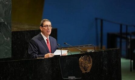Cuba es una nación de paz, afirma canciller Bruno Rodríguez en ONU