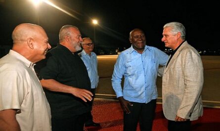 Presidente Díaz-Canel en Cuba tras gira por Asia