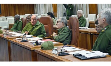 Sesionó Consejo de Defensa Nacional y aprobó planes de trabajo