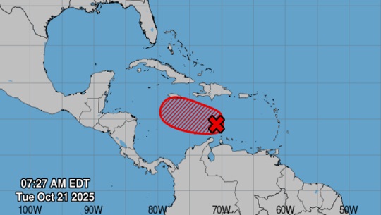 Posible formación de tormenta en el Caribe, atención Cuba
