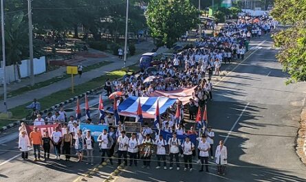 Conmemoran en Cienfuegos 154 años del fusilamiento de los estudiantes de Medicina