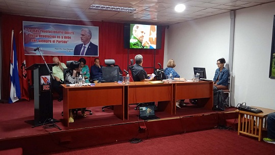 Sesionó Pleno Provincial del Partido en Cienfuegos