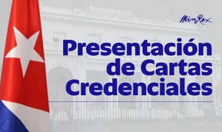 El presidente de Cuba, Miguel Díaz-Canel, destacó hoy que recibió las respectivas Cartas Credenciales de los nuevos embajadores nombrados por los gobiernos de 11 naciones.