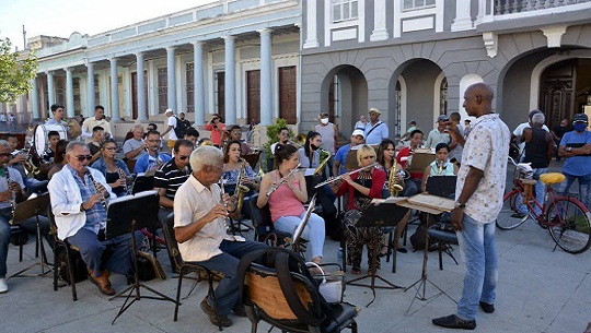 Anuncia cambio de escenario dominical para la Banda Provincial de Conciertos