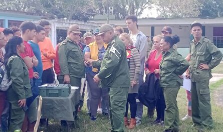 Cienfuegos: Día de la Defensa territorial en Lajas
