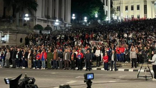 Díaz-Canel encabezó Marcha de las Antorchas