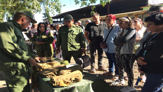 Cumanayagua consolidó su preparación en el Día Nacional de la Defensa