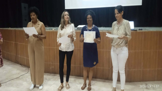 Reconoce la Federación de Mujeres Cubanas labor de prensa en Cienfuegos