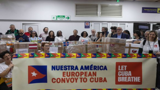 La caravana de la dignidad llega a La Habana entre abrazos y un mensaje de resistencia