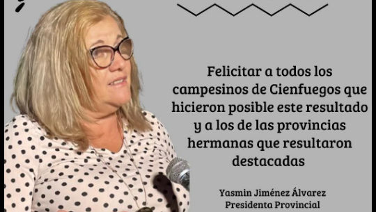 🎧Presidenta de la ANAP en Cienfuegos: Tenemos el compromiso de seguir produciendo alimentos para el pueblo